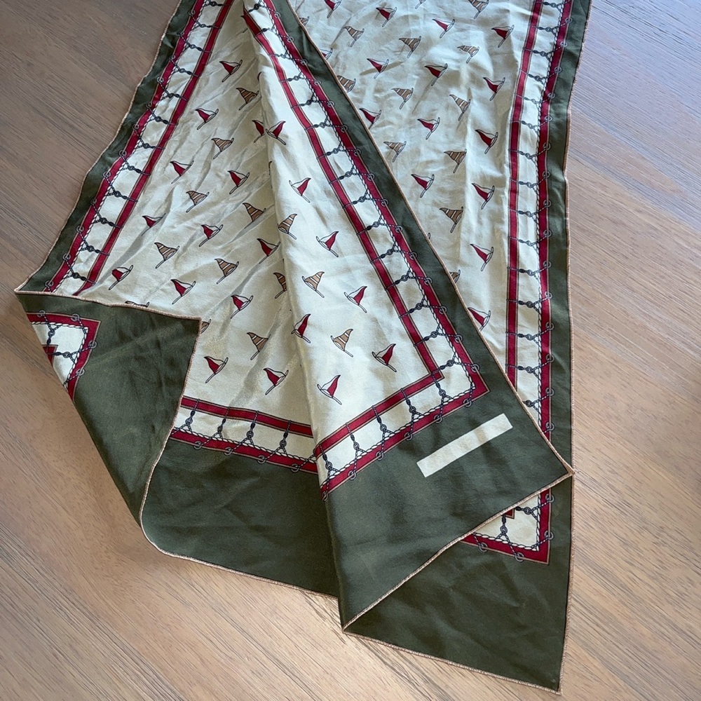 CELINE silk scarf